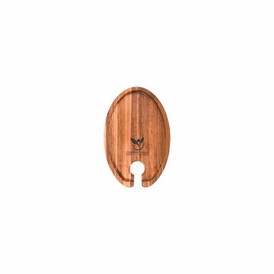 Acacia Wood Wine and Appetizer Tray