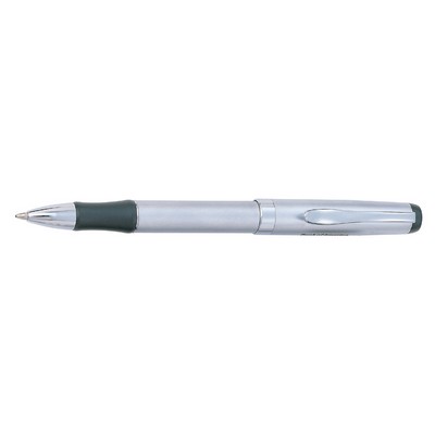 Executive Silver Ballpoint Pen w/Silver Accents