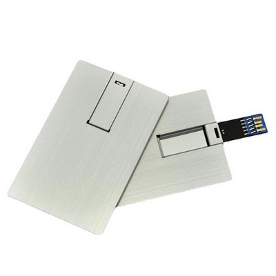 Zinc Alloy Card Flash Drive