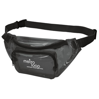 Clear PVC Transparent Crossbody Pack Waist Bag