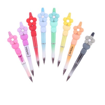 DIY Flower Bead Pen