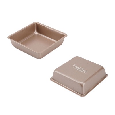 4 Inches Non-Stick Square Cake Pans