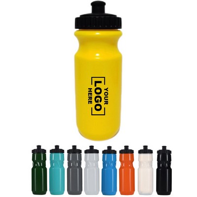 20oz Plastic Water Bottles with Push Cap